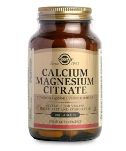Solgar Calcio Magnesio Citrato 100 Compresse