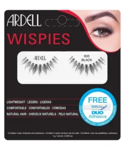 Ciglia Ardell Wispies 603 nere, set da 2 pezzi
