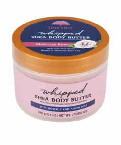 Burro corpo montato al karité alla rosa marocchina Tree Hut 240 g