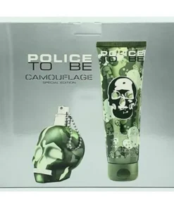 Police To Be Camouflage Eau De Toilette Spray 40ml Set 2 Pezzi
