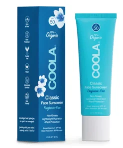 Coola Classic Face Organic Sunscreen Lotion SPF50 50 ml
