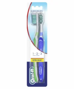 Spazzolino Oral-B Shiny Clean Medium 2 unità