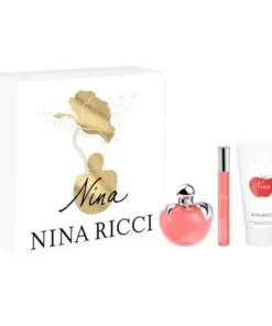 Nina Ricci Nina Eau de Toilette Spray 50ml Set di 3 pezzi