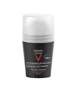 Vichy Homme Deodorante Roll-On per pelli sensibili 50 ml