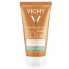 Vichy Capital Soleil Fluido Viso Opacizzante Tocco Secco Spf50 50 ml