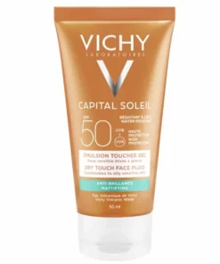 Vichy Capital Soleil Fluido Viso Opacizzante Tocco Secco Spf50 50 ml