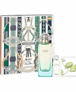 Hermès Un Jardin Sur Le Nil Eau De Toilette Spray 100ml Set di 3 Pezzi