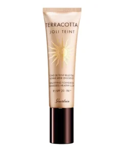 Guerlain Terracotta Joli Teint Healthy Glow Foundation Spf20 Ebony 30ml