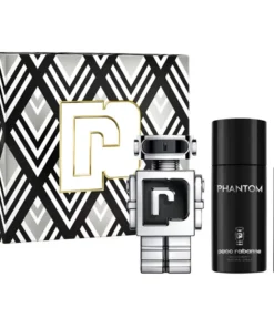 Paco Rabanne Phantom Eau de Toilette Spray 100ml Set di 3 pezzi
