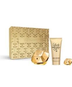 Paco Rabanne Lady Million Eau de Parfum Spray 80ml Set da 3 Pezzi