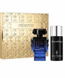 Paco Rabanne Phantom Intense Eau de Parfum Spray 100ml Set da 3 Pezzi