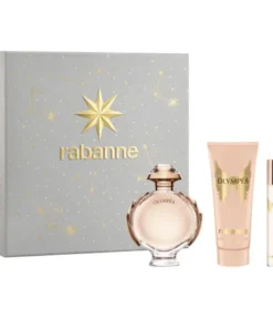 Rabanne Olympéa Eau de Parfum Spray 80ml Set di 3 Pezzi