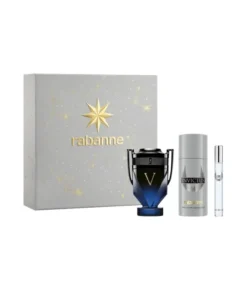 Rabanne Invictus Victory Elixir Eau De Parfum Spray 100ml Set 3 Pieces