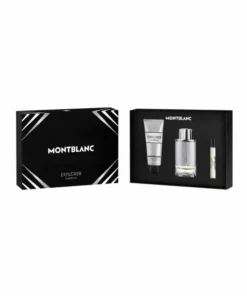 Montblanc Explorer Platinum Eau de Parfum Spray 100 ml Set da 3 pezzi