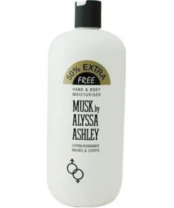 Alyssa Ashley Musk Crema idratante per mani e corpo 500 ml