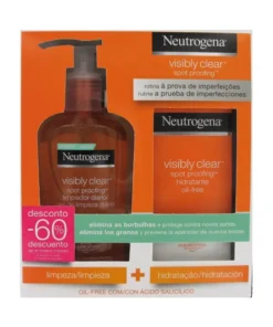 Neutrogena Visibly Clear Daily Wash 200ml Set 2 pezzi