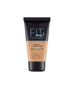 Fondotinta Maybelline Fit Me Matte Poreless 250 Sun Beige