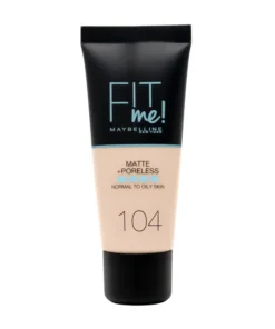 Fondotinta Maybelline Fit Me Matte & Poreless 104 Soft Ivory 30 ml