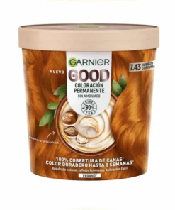 Garnier Good Colorazione Permanente per Capelli Senza Ammoniaca 7.43 Rame e Curcuma