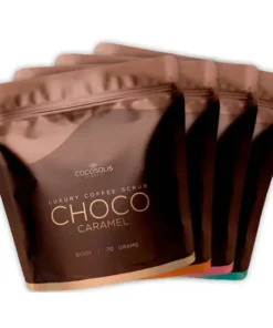 Cocosolis Luxury Coffee Scrub Box Set 4 pezzi