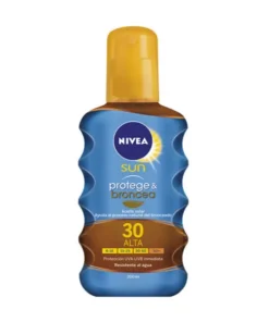 Nivea Sun Protect And Bronze Olio Protettivo Attivatore di Abbronzatura SPF30 200ml