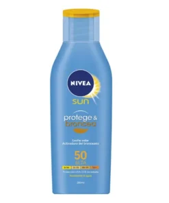 Nivea Sun Protect And Bronze Tan Activating Sun Lotion SPF50 200ml