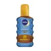 Nivea Sun Protect And Bronze Olio Protettivo Attivatore di Abbronzatura SPF20 200ml