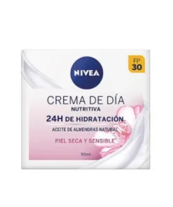 Nivea Crema Giorno Nutriente Idratazione 24h Pelle Secca e Sensibile 50 ml