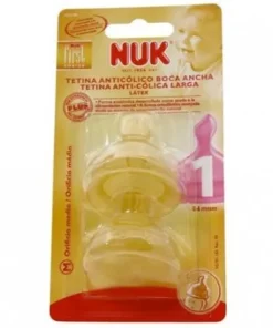 Tetina Ancha Prima Scelta 1 M Lattice 2 Unità Nuk
