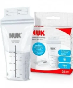Sacchetti per la conservazione del latte materno Nuk, 25 unità
