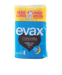 Assorbenti igienici Evax Cotton Like Night With Wings 18 unità