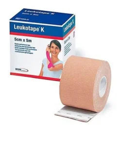 Bsn Medical Leukotape K Benda tecnica neuromuscolare Vnm Beige 5 cm x 5 cm