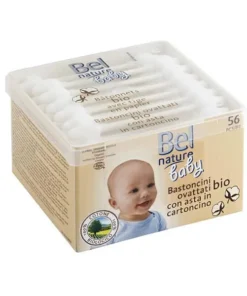Bastoncini di cotone di sicurezza Bel Nature 56 unità