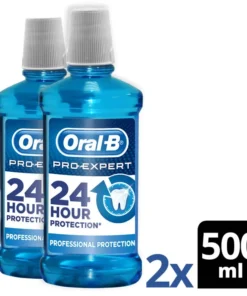 Oral-B Pro-Expert Collutorio Protezione Professionale 500ml Set 2 Pezzi