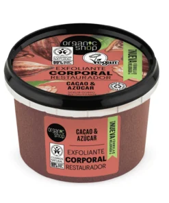 Organic Shop Cacao Belgian Chocolate Body Scrub 1 unità
