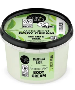 Organic Shop Matcha Cream Corporal Antiossidante 250ml