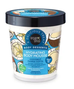 Organic Shop Hydrating Espuma Corporal Coconut y Panna Cotta 450ml