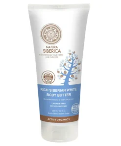 Natura Siberica Burro Corpo Bianco Siberiano Ricco 200ml