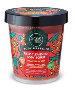 Organic Shop Body Desserts Esfoliante Pulizia Profonda Fragola 450ml