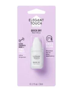 Colla per unghie ad asciugatura rapida Elegant Touch 5 secondi