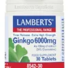 Lamberts Ginkgo Biloba 6000 mg 60 compresse