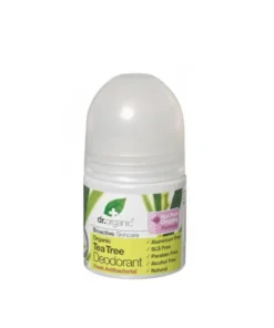 Deodorante roll-on Dr Organic Tea Tree 50 ml