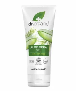 Dr Organic Gel di Aloe Vera con Tea Tree 200 ml