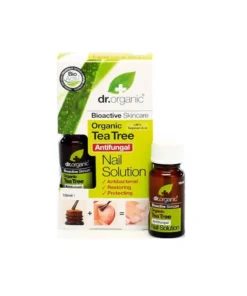 Soluzione per unghie Dr Organic Tea Tree 10 ml