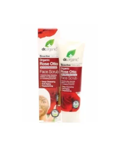 Dr Organic Rose Otto Scrub Viso 125ml