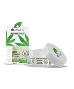 Crema di salvataggio all'olio di canapa Dr. Organic 50 ml
