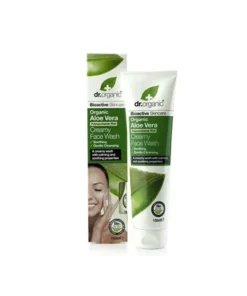 Crema detergente viso all'aloe vera Dr Organic 150 ml