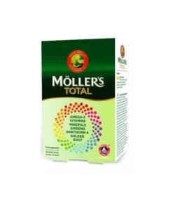 Möller's Total Multivitamins + Omega-3 (28 compresse + 28 perle)