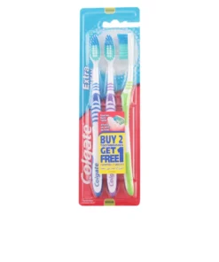 Spazzolino da denti Colgate Extra Clean Medium 3 unità