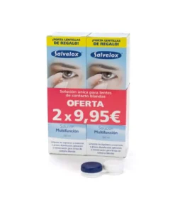 Salvelox Set Soluzione per lenti a contatto 2x360ml